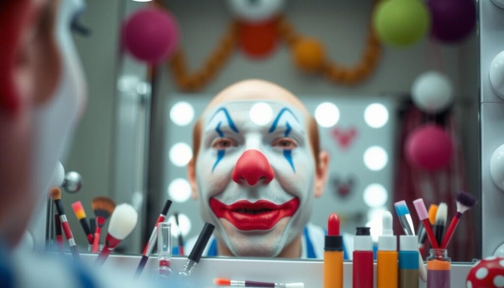 Clown Makeup Preparation Steps Clown Makeup Preparation Steps