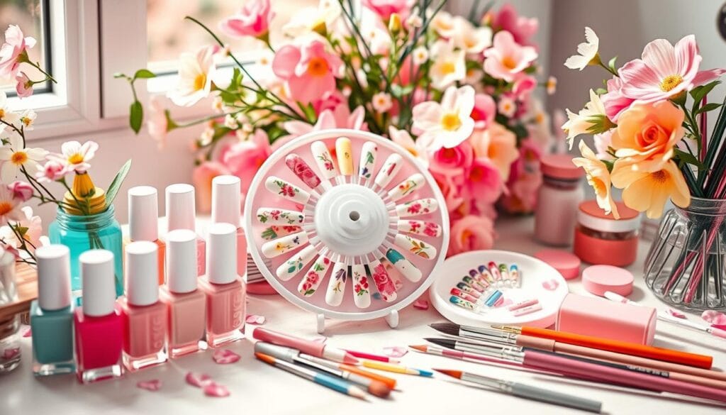 DIY Spring Nail Art Tutorial DIY Spring Nail Art Tutorial