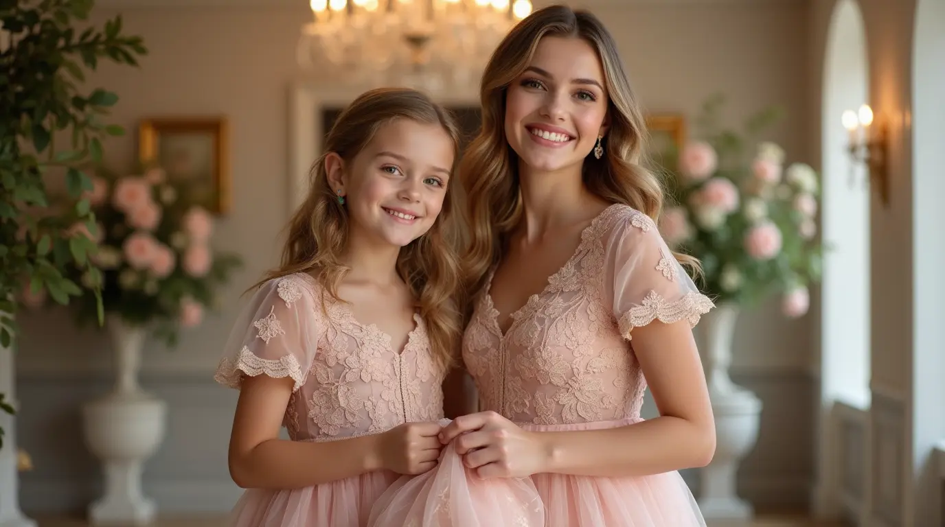 mom and daughter matching outfits