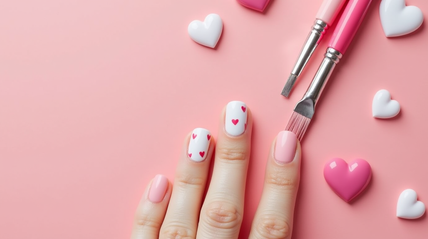 valentines day nails